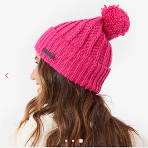Rebecca minkoff pink beanie